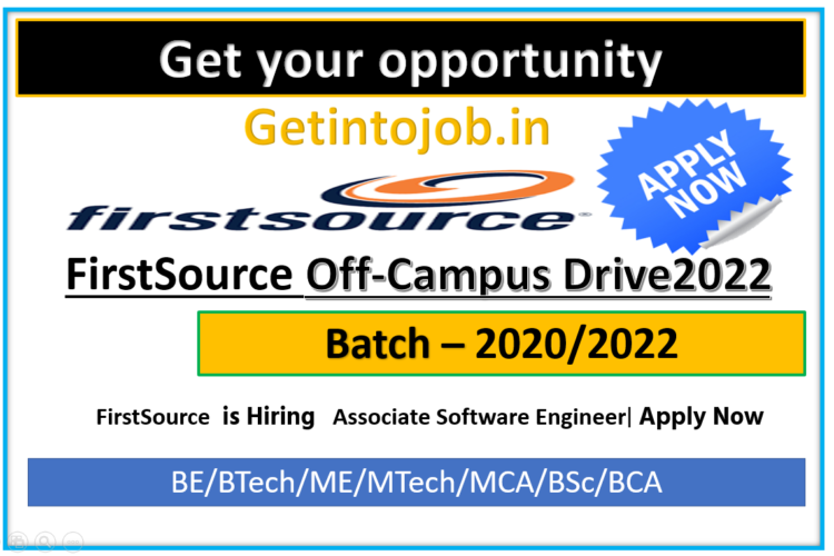 First source solutions jobs in chennai